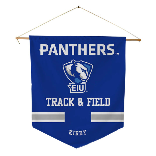 EIU - NCAA Men's Track & Field : Nathan Kirby - Pennant - 18" x 21"-0