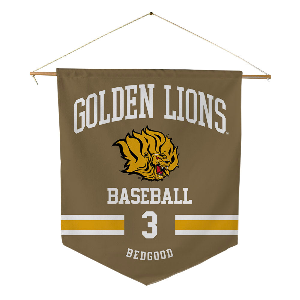 UAPB - NCAA Baseball : Chris “C3” Bedgood - Pennant - 18" x 21"-0