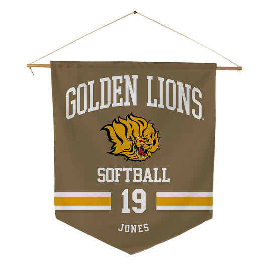 UAPB - NCAA Softball : Kiya Jones - Pennant - 18" x 21"-0