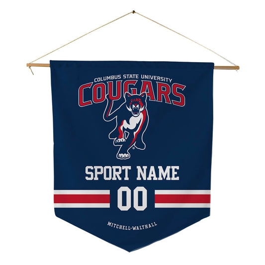 Columbus State - NCAA Women's Basketball : Laura Mitchell-Walthall - Pennant - 18" x 21"-0