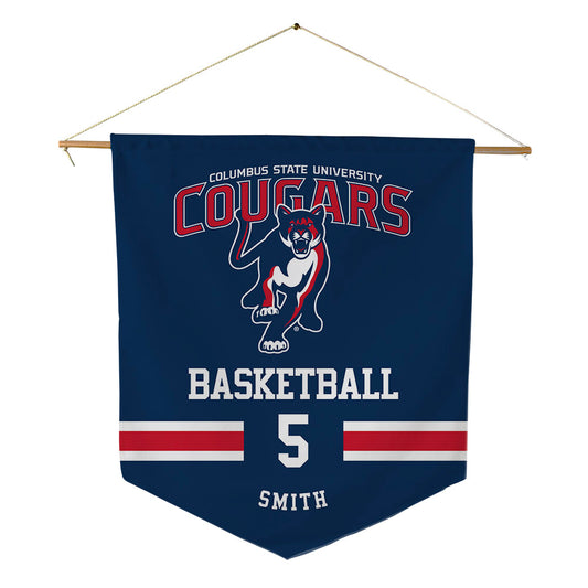 Columbus State - NCAA Men's Basketball : Aaron Smith - Pennant - 18" x 21"-0