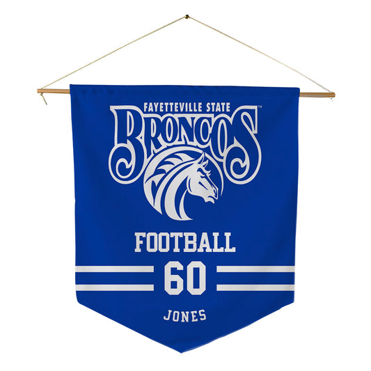 Fayetteville State - NCAA Football : Malachi Jones - Pennant - 18" x 21"-0
