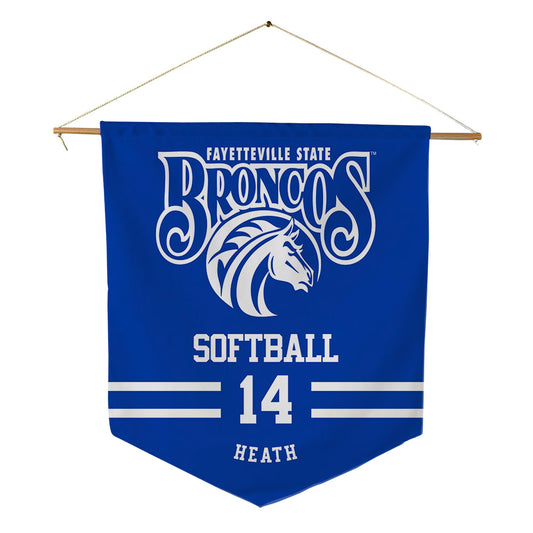 Fayetteville State - NCAA Softball : Madison Heath - Pennant - 18" x 21"-0
