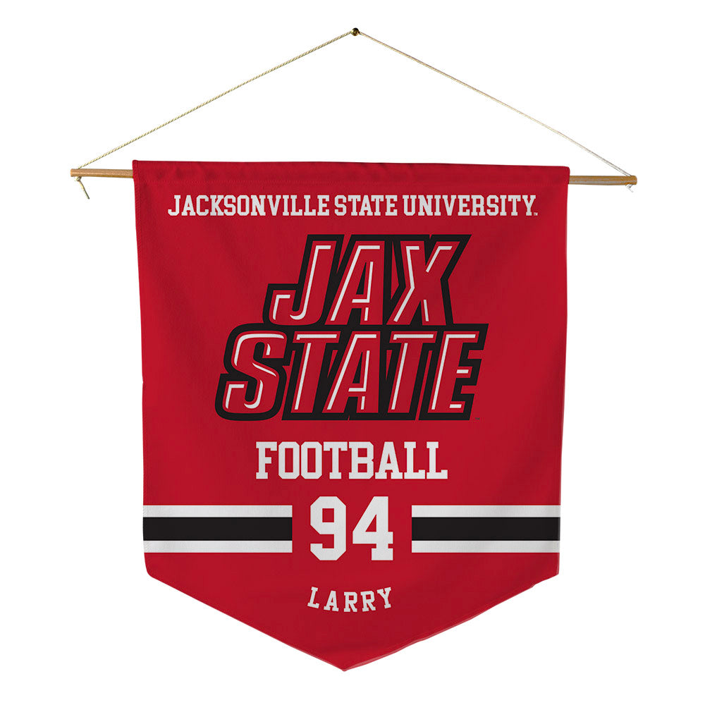 Jax State - NCAA Football : Jumarion Larry - Pennant - 18" x 21"-0