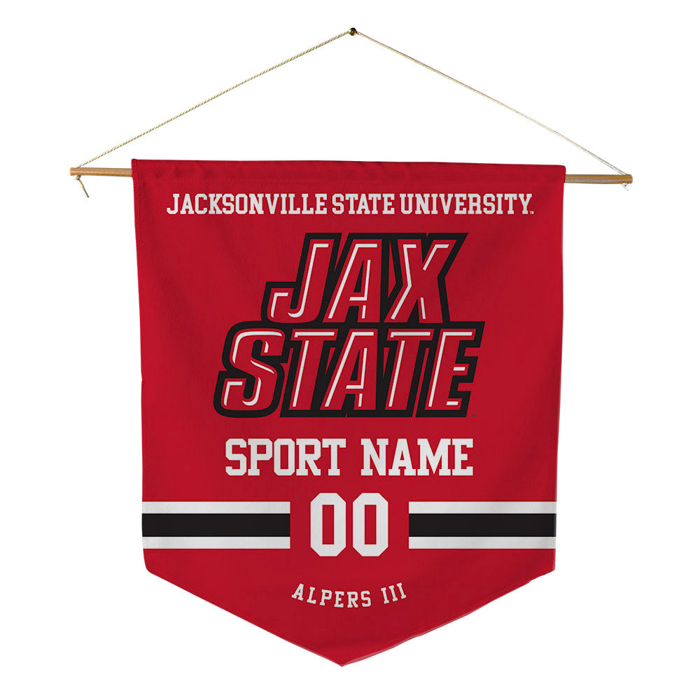 Jax State - NCAA Football : David Alpers III - Pennant - 18" x 21"-0