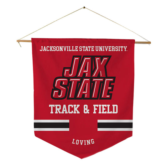 Jax State - NCAA Women's Track & Field : Jailah Loving - Pennant - 18" x 21"-0
