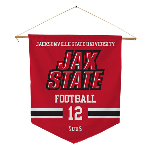Jax State - NCAA Football : Brennan Core - Pennant - 18" x 21"-0