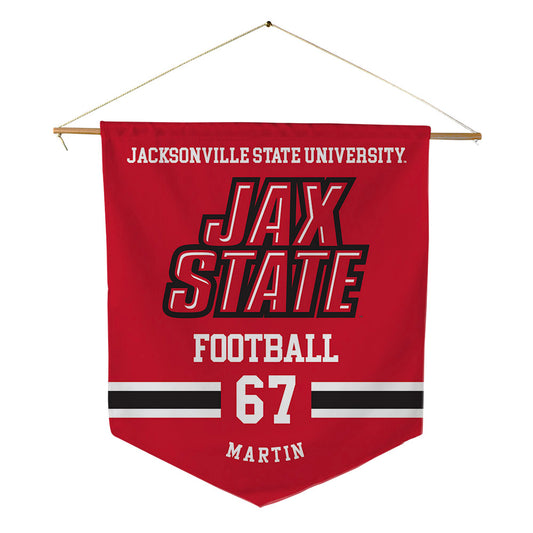 Jax State - NCAA Football : Shaun Martin - Pennant - 18" x 21"-0