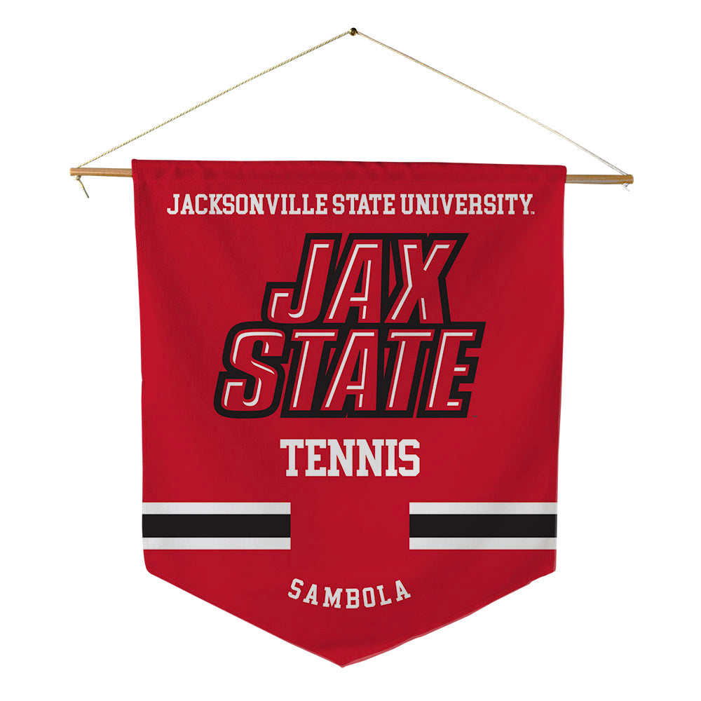 Jax State - NCAA Women's Tennis : Isabella Sambola - Pennant - 18" x 21"-0