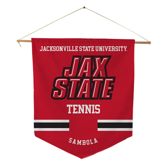 Jax State - NCAA Women's Tennis : Isabella Sambola - Pennant - 18" x 21"-0