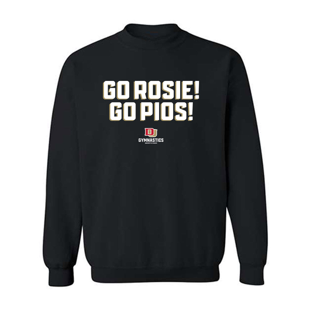 DU - NCAA Women's Gymnastics : Rosie Casali - Crewneck Sweatshirt-0