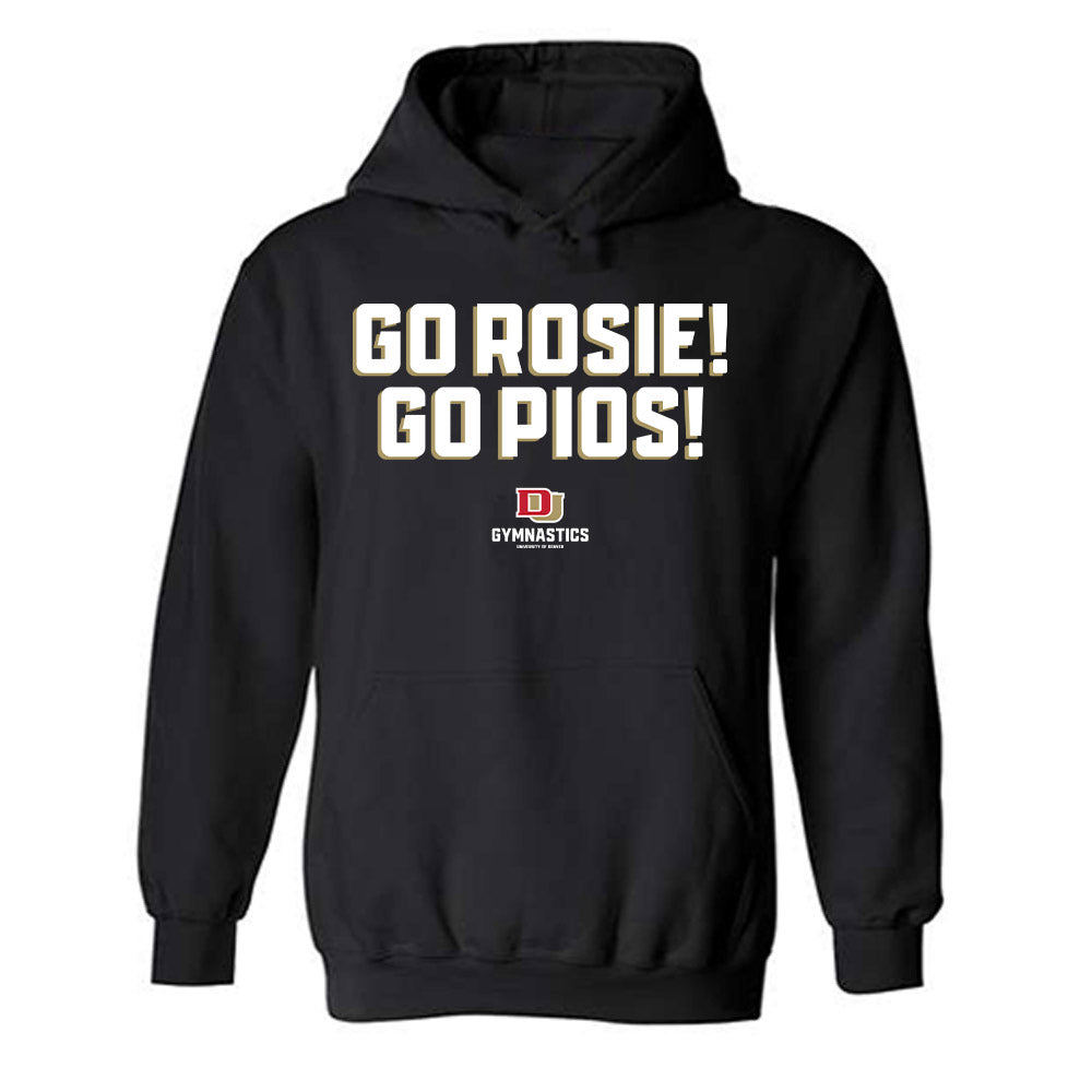 DU - NCAA Women's Gymnastics : Rosie Casali - Hooded Sweatshirt-0