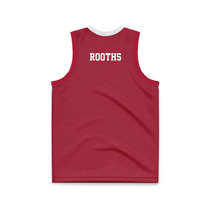 Oklahoma - NCAA Men's Basketball : Khani Rooths - Basketball Jersey-1