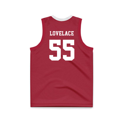 Oklahoma - NCAA Men's Basketball : Reid Lovelace - Basketball Jersey-1