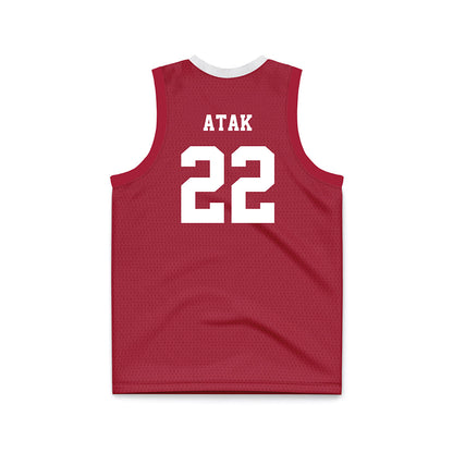 Oklahoma - NCAA Men's Basketball : Kuol Atak - Basketball Jersey-1
