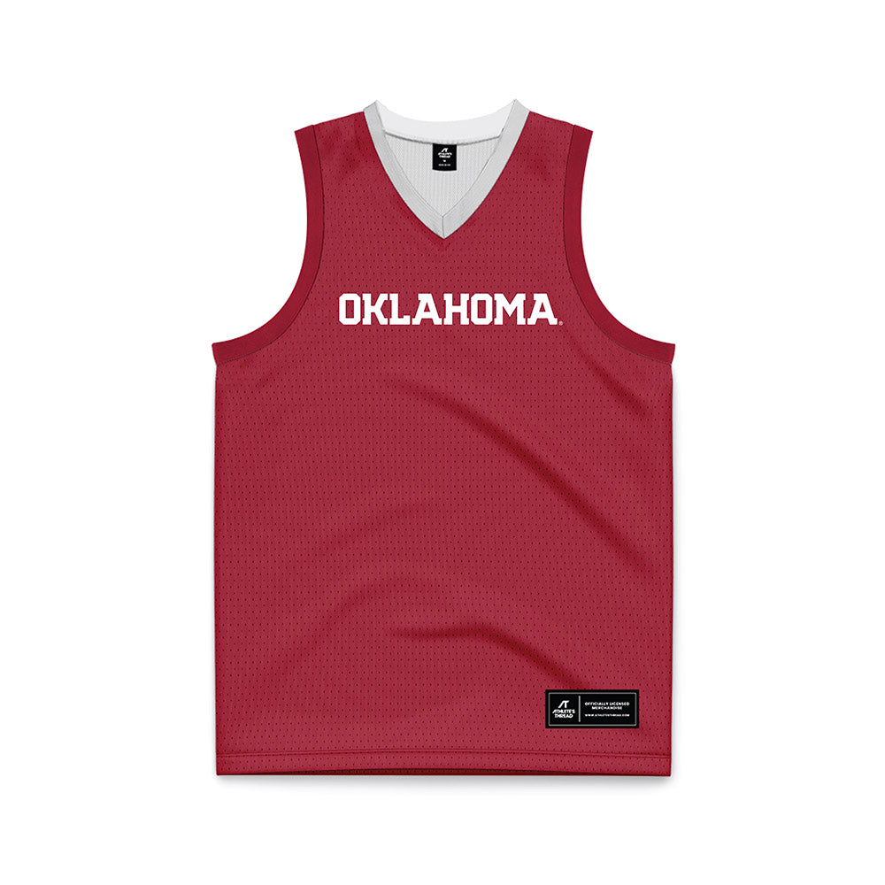 Oklahoma - NCAA Men's Basketball : Khani Rooths - Basketball Jersey-0