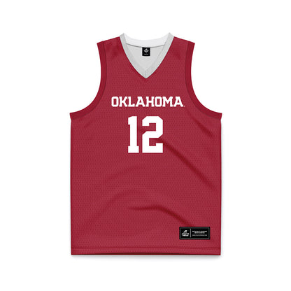Oklahoma - NCAA Men's Basketball : Jadon Jones - Basketball Jersey-0