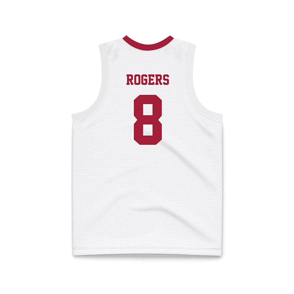 Oklahoma - NCAA Men's Basketball : Kai RogersBasketball Jersey-1