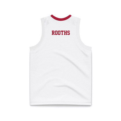 Oklahoma - NCAA Men's Basketball : Khani RoothsBasketball Jersey-1