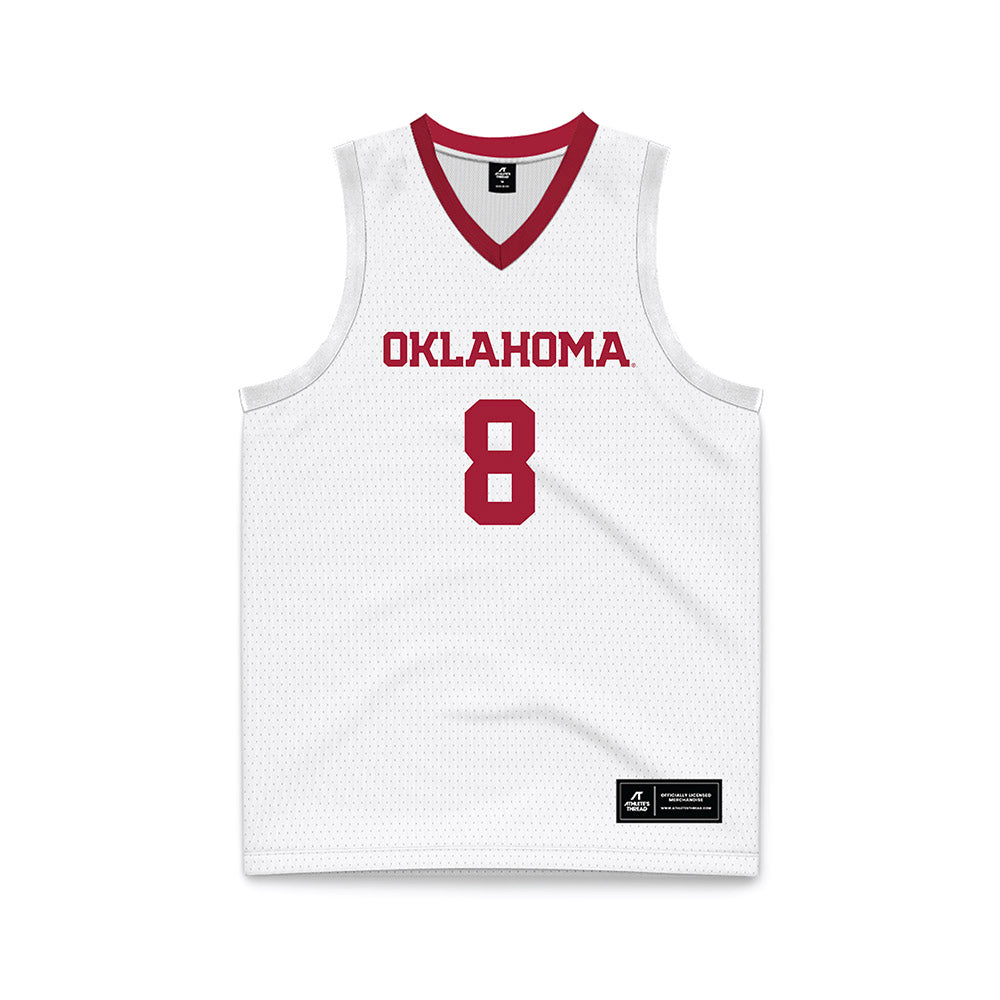 Oklahoma - NCAA Men's Basketball : Kai RogersBasketball Jersey-0