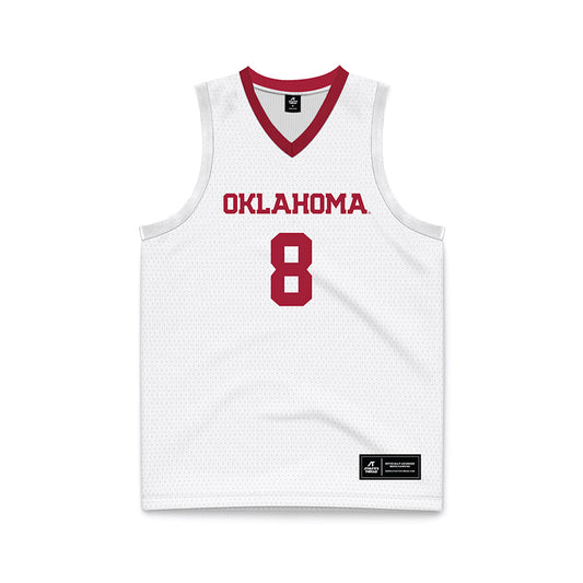 Oklahoma - NCAA Men's Basketball : Kai RogersBasketball Jersey-0