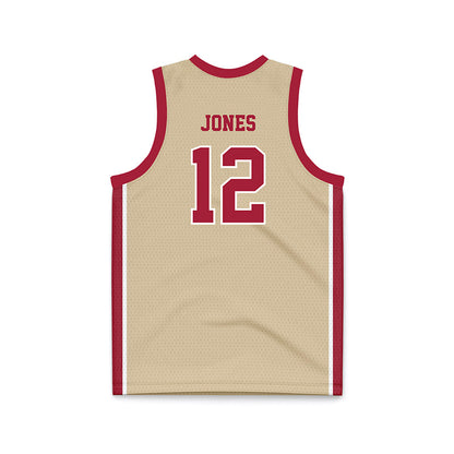 Oklahoma - NCAA Men's Basketball : Jadon Jones - Basketball Jersey-1