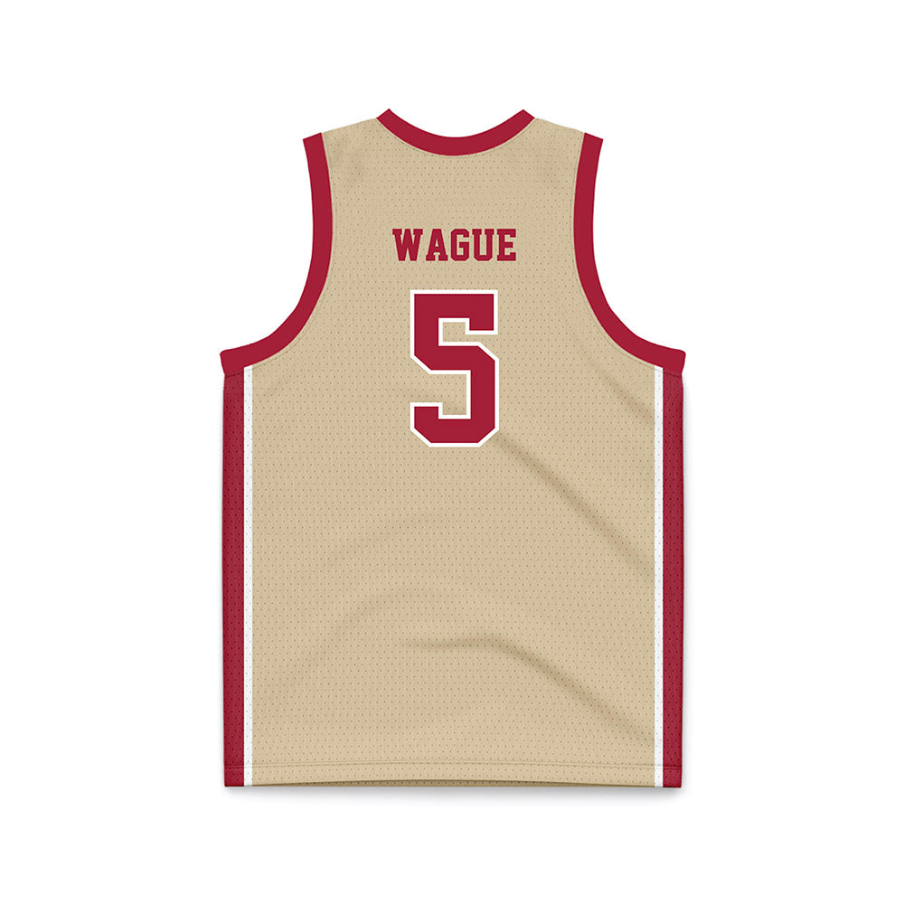 Oklahoma - NCAA Men's Basketball : Mohamed Wague - Basketball Jersey-1
