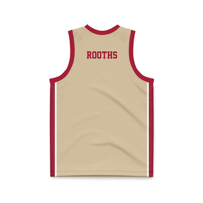 Oklahoma - NCAA Men's Basketball : Khani Rooths - Basketball Jersey-1