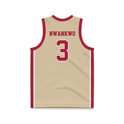 Oklahoma - NCAA Men's Basketball : Jeff Nwankwo - Basketball Jersey-1
