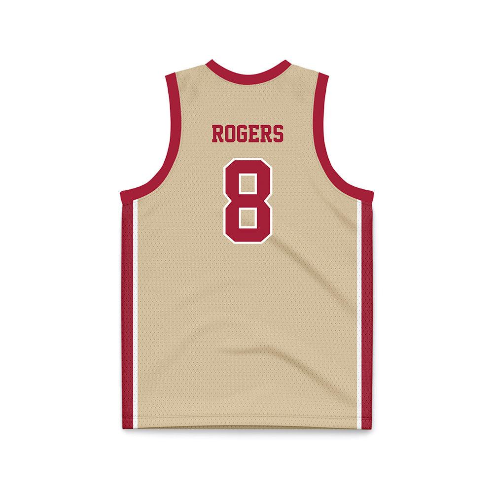 Oklahoma - NCAA Men's Basketball : Kai Rogers - Basketball Jersey-1
