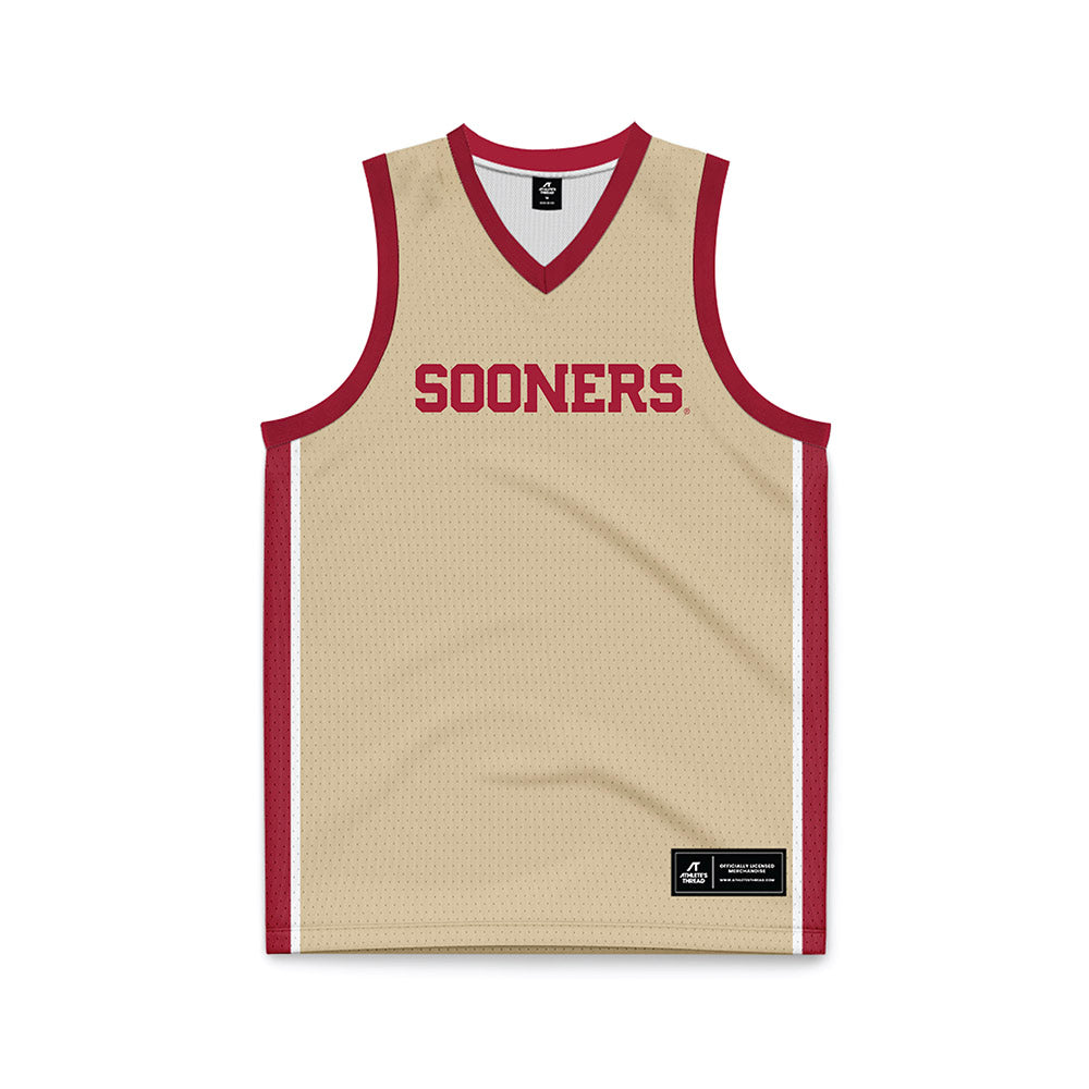Oklahoma - NCAA Men's Basketball : Khani Rooths - Basketball Jersey-0