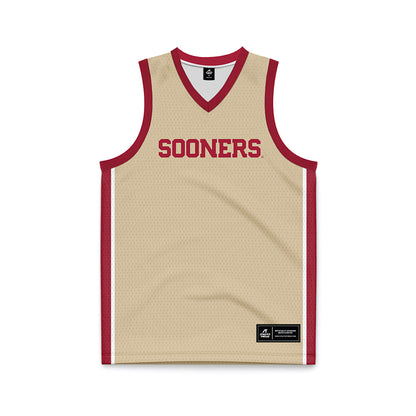 Oklahoma - NCAA Men's Basketball : Khani Rooths - Basketball Jersey-0