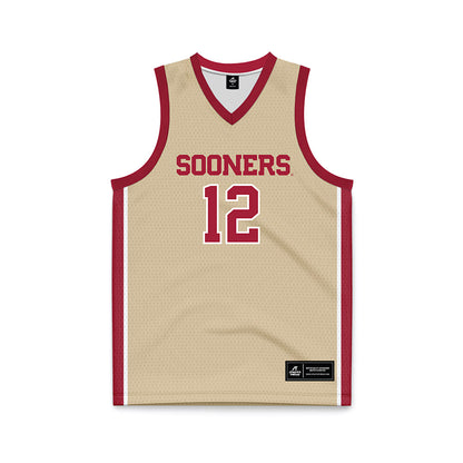 Oklahoma - NCAA Men's Basketball : Jadon Jones - Basketball Jersey-0