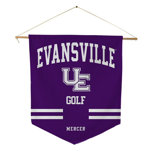 Evansville - NCAA Women's Golf : Elizabeth Mercer - Pennant - 18" x 21"-0