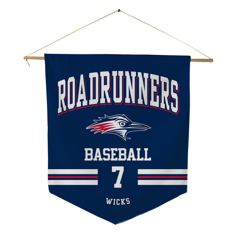 MSU Denver - NCAA Baseball : Noah Wicks - Pennant - 18" x 21"-0
