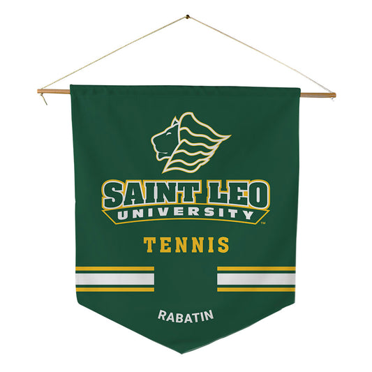 Saint Leo - NCAA Women's Tennis : Catherine Rabatin - Pennant - 18" x 21"-0