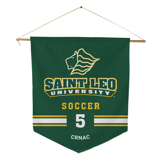 Saint Leo - NCAA Men's Soccer : Anel Crnac - Pennant - 18" x 21"-0