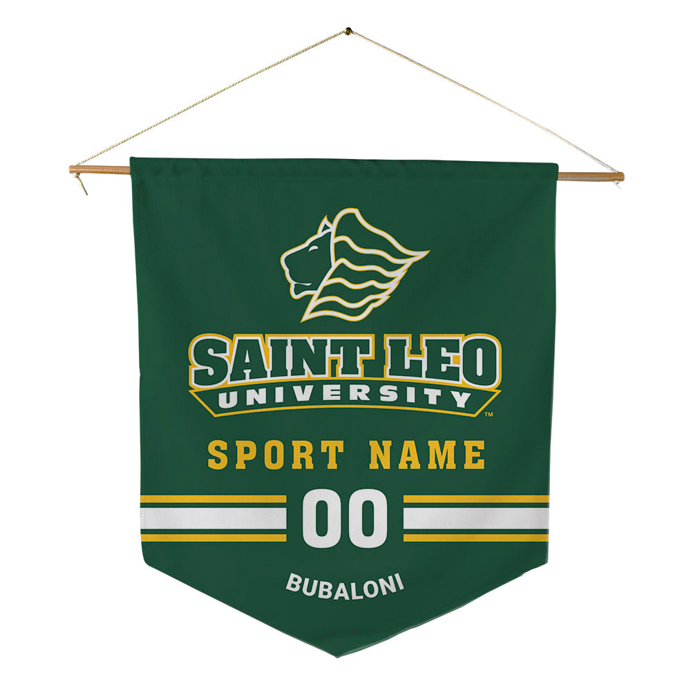 Saint Leo - NCAA Beach Volleyball : Naia Bubaloni - Pennant - 18" x 21"-0