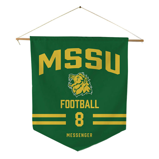 MSSU - NCAA Football : Kason Messenger - Pennant - 18" x 21"-0