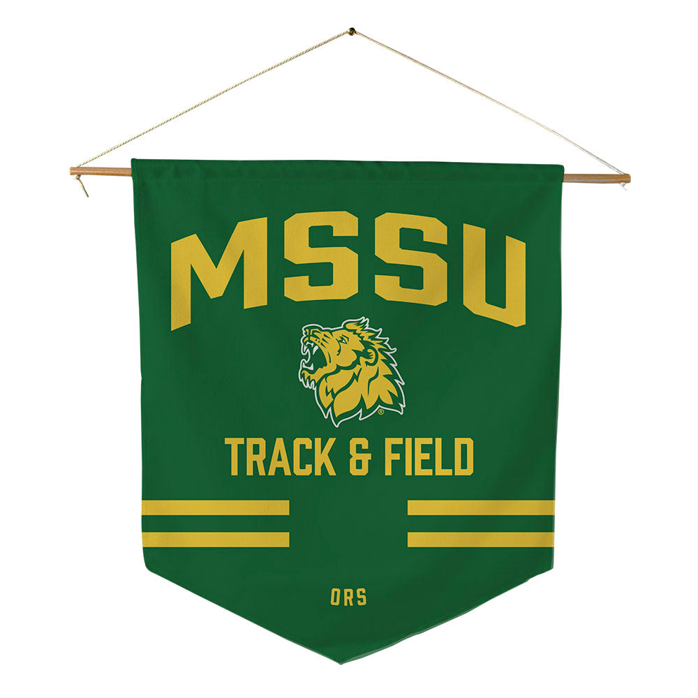 MSSU - NCAA Men's Track & Field : Axton Ors - Pennant - 18" x 21"-0