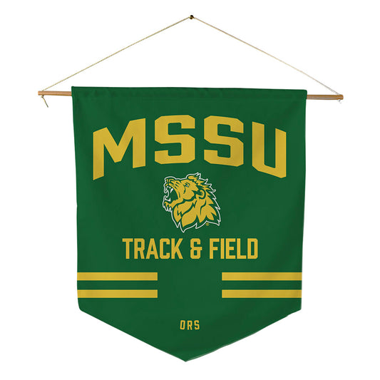 MSSU - NCAA Men's Track & Field : Axton Ors - Pennant - 18" x 21"-0