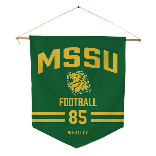 MSSU - NCAA Football : Jace Whatley - Pennant - 18" x 21"-0