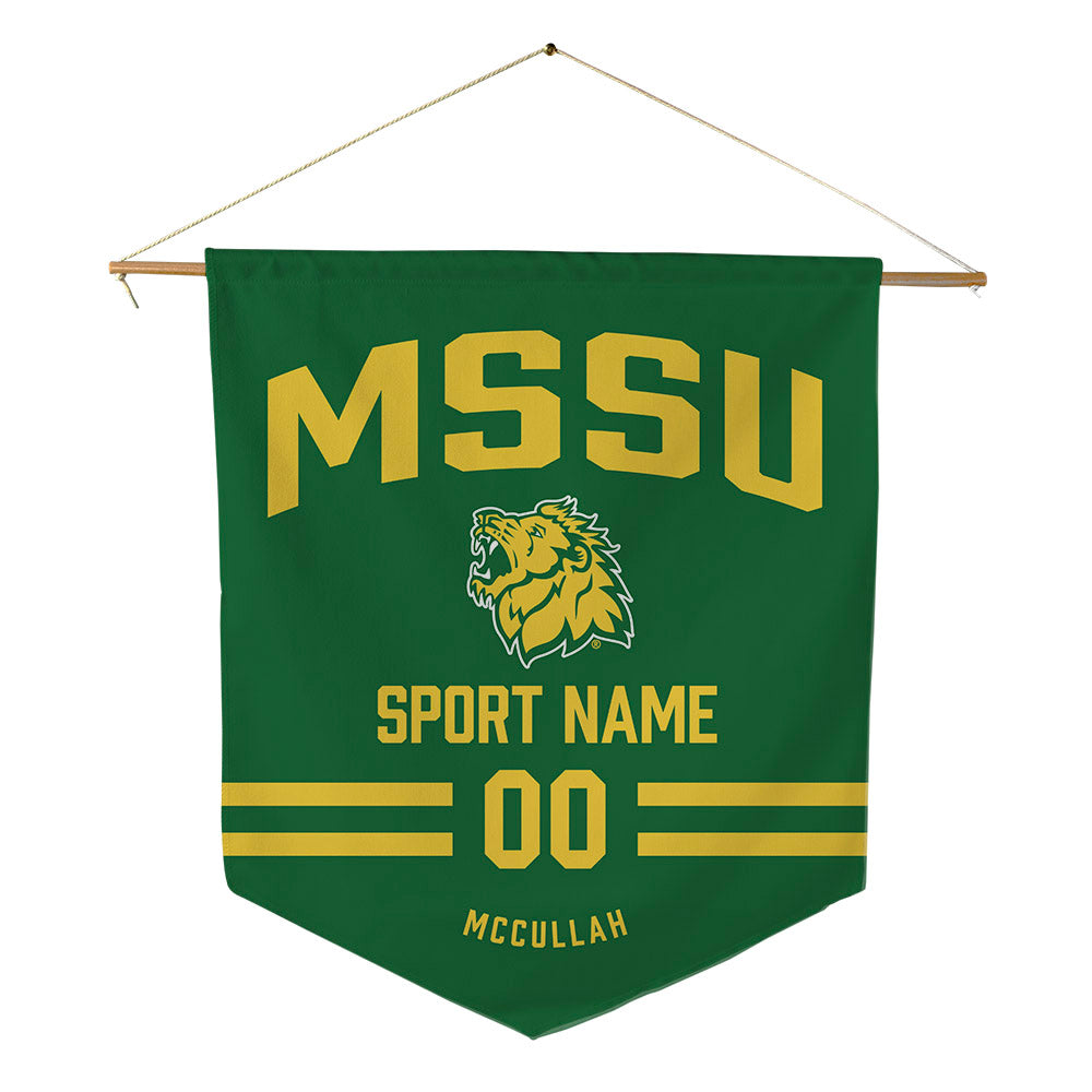 MSSU - NCAA Men's Track & Field : Owen McCullah - Pennant - 18" x 21"-0