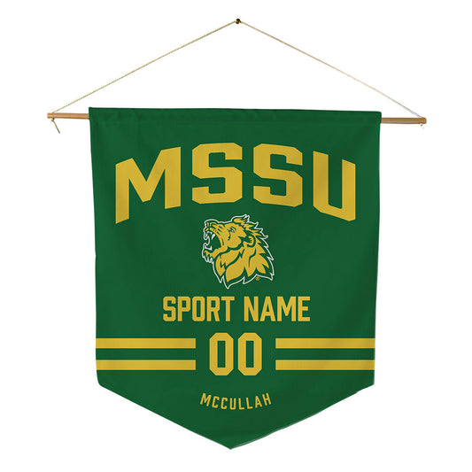 MSSU - NCAA Men's Track & Field : Owen McCullah - Pennant - 18" x 21"-0