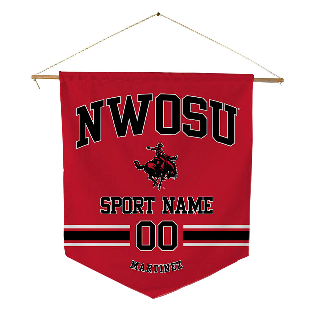 NWOSU - NCAA Football : Eli Martinez - Pennant - 18" x 21"-0