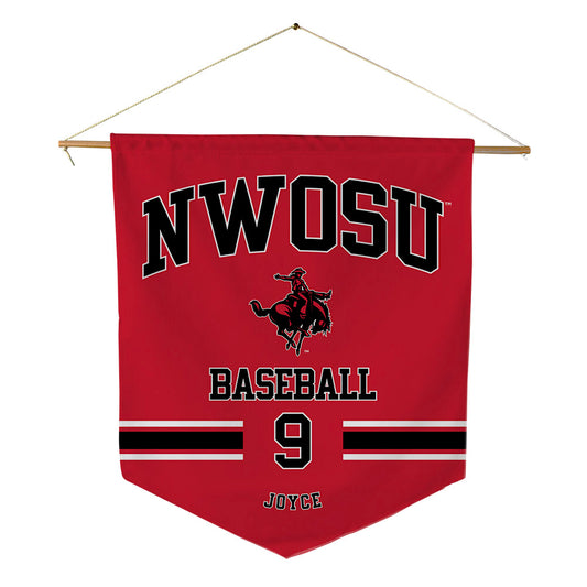 NWOSU - NCAA Baseball : Levi Joyce - Pennant - 18" x 21"-0