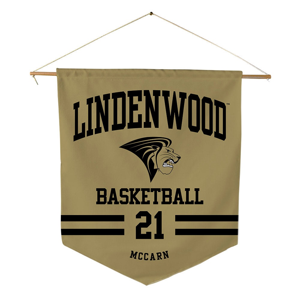 Lindenwood - NCAA Women's Basketball : Anna McCarn - Pennant - 18" x 21"-0