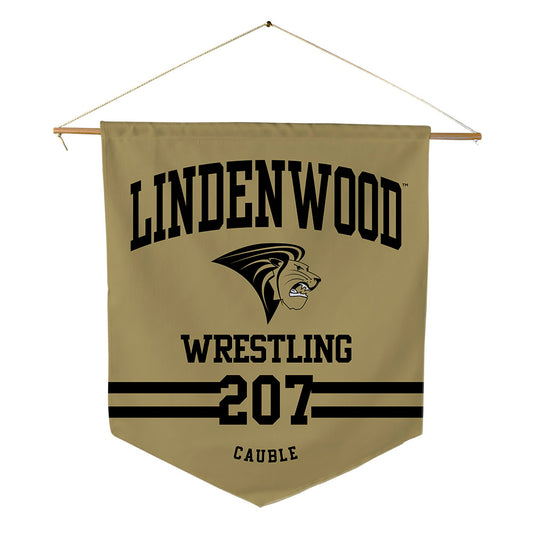 Lindenwood - NCAA Wrestling : Erin Cauble - Pennant - 18" x 21"-0
