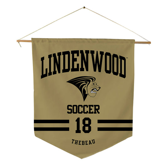 Lindenwood - NCAA Women's Soccer : Avery Thebeau - Pennant - 18" x 21"-0