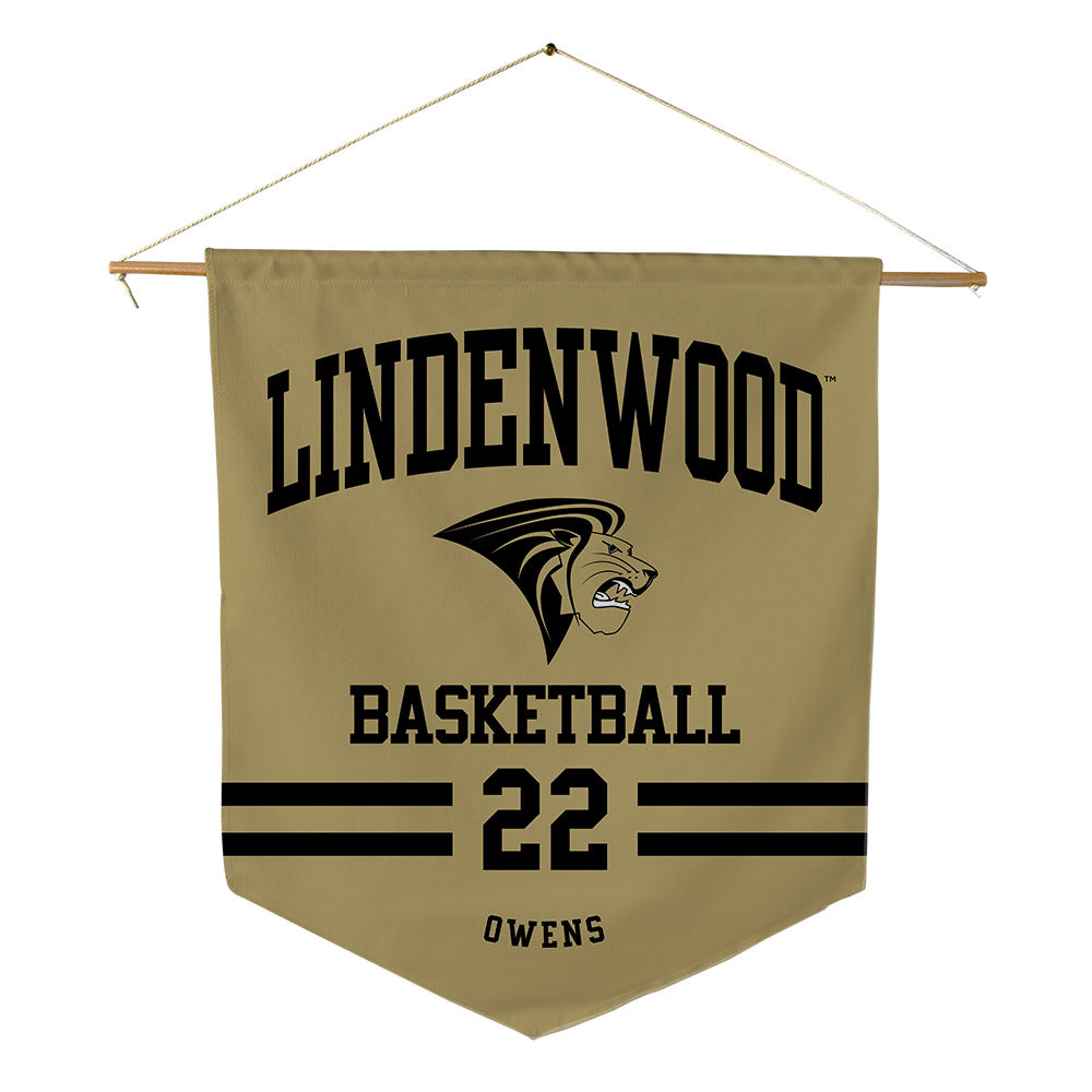 Lindenwood - NCAA Women's Basketball : Brynn Owens - Pennant - 18" x 21"-0